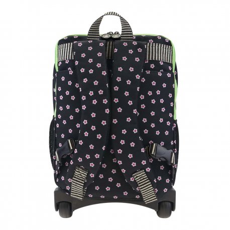 UK Designer Santoro Trolley: Gorjuss Fiesta Trolley Rucksack with Flap - You Brought Me Love